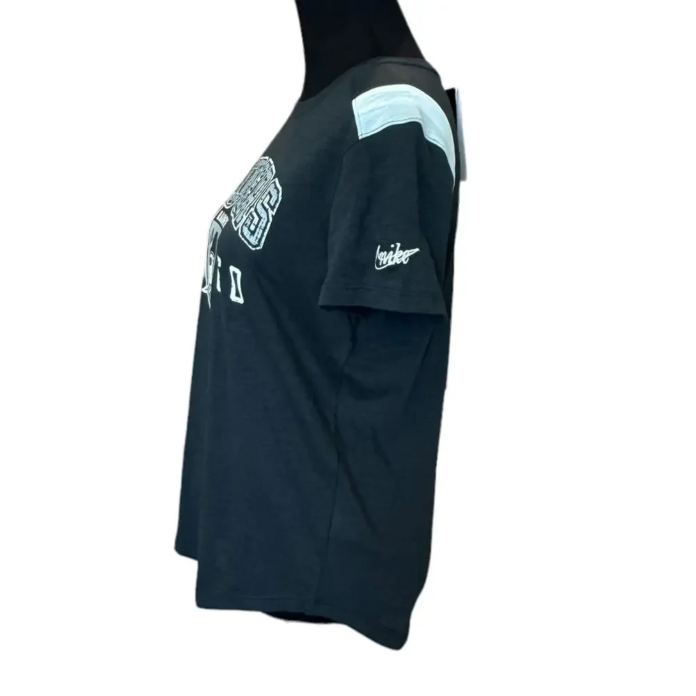 New ~ NIKE ~ Women's Las Vegas Raiders Historic Football T-Shirt Size S